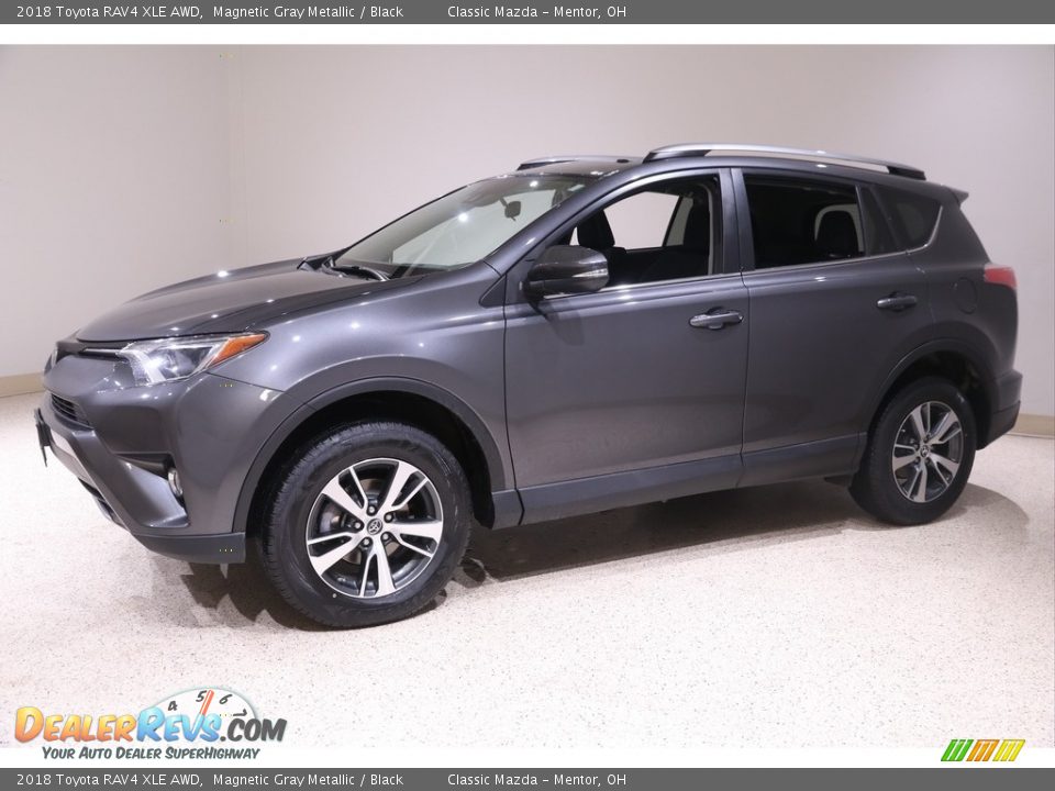2018 Toyota RAV4 XLE AWD Magnetic Gray Metallic / Black Photo #3