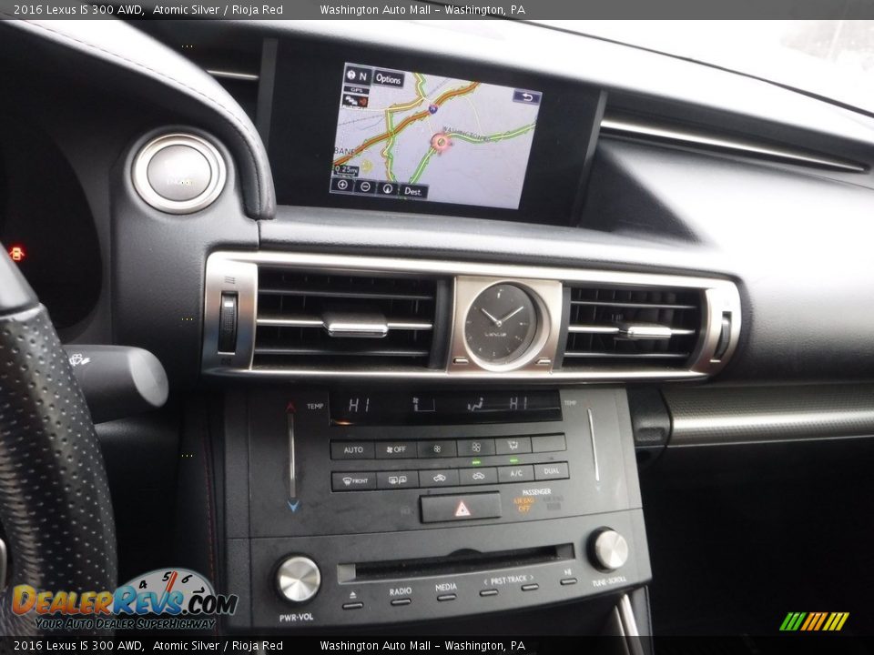 Controls of 2016 Lexus IS 300 AWD Photo #4