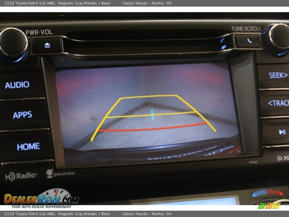2018 Toyota RAV4 XLE AWD Magnetic Gray Metallic / Black Photo #13