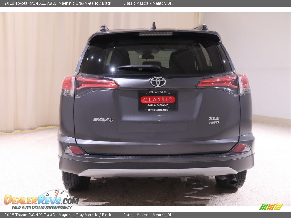 2018 Toyota RAV4 XLE AWD Magnetic Gray Metallic / Black Photo #20
