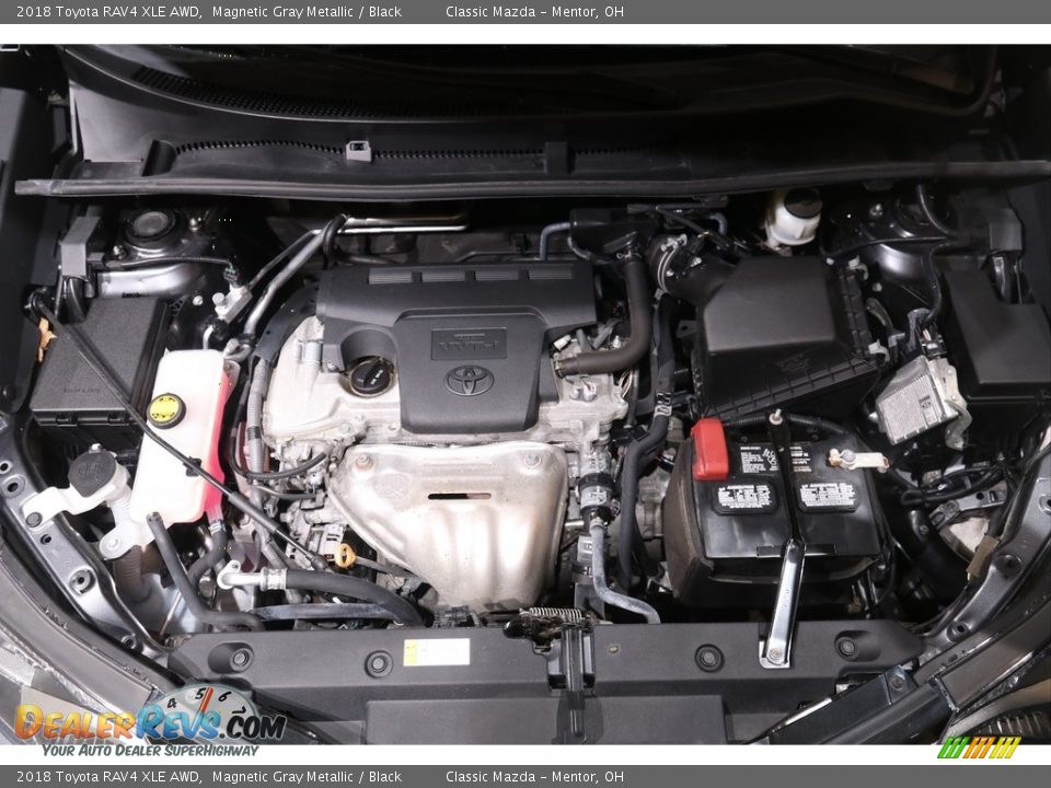2018 Toyota RAV4 XLE AWD Magnetic Gray Metallic / Black Photo #21