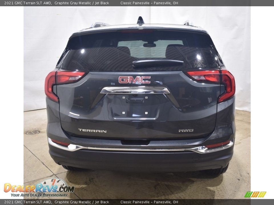 2021 GMC Terrain SLT AWD Graphite Gray Metallic / Jet Black Photo #3