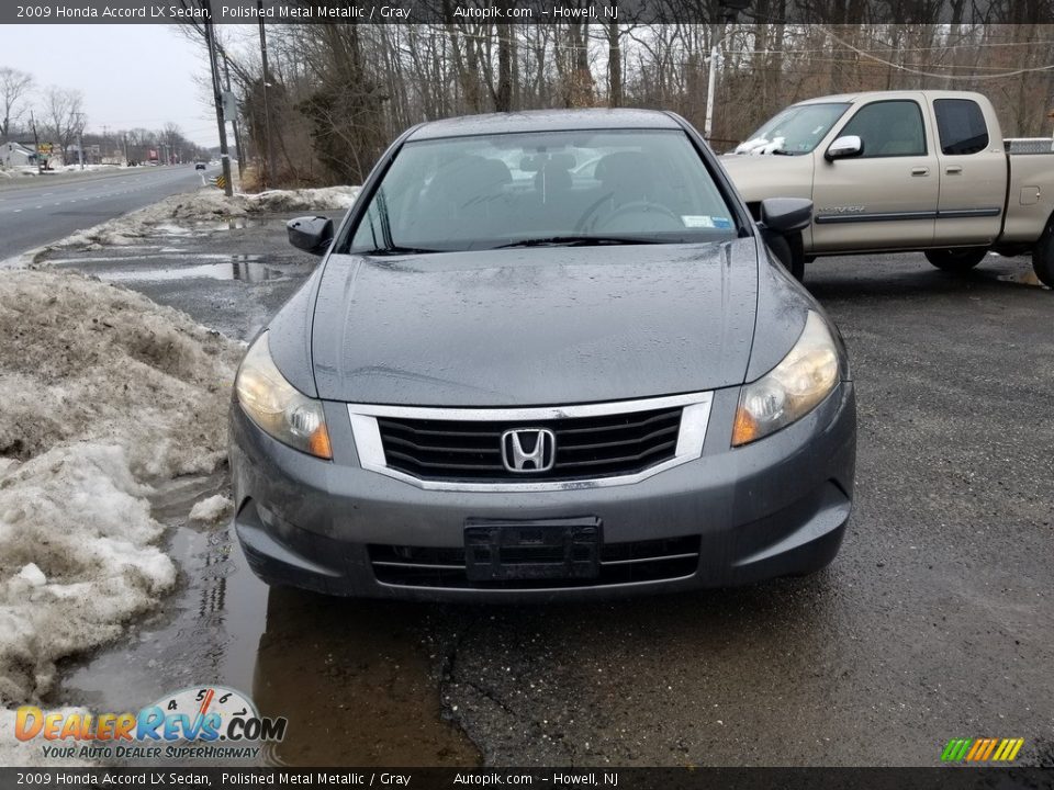 2009 Honda Accord LX Sedan Polished Metal Metallic / Gray Photo #8