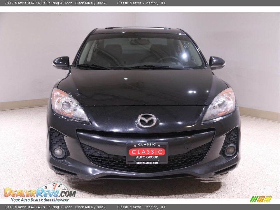 2012 Mazda MAZDA3 s Touring 4 Door Black Mica / Black Photo #2