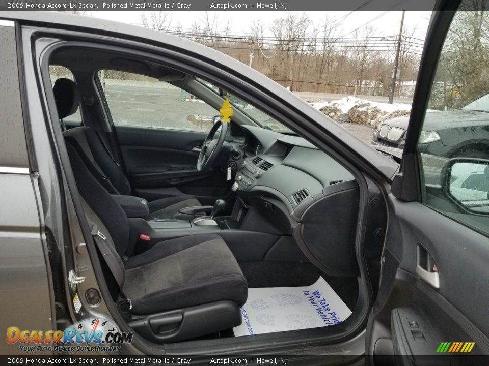 2009 Honda Accord LX Sedan Polished Metal Metallic / Gray Photo #10