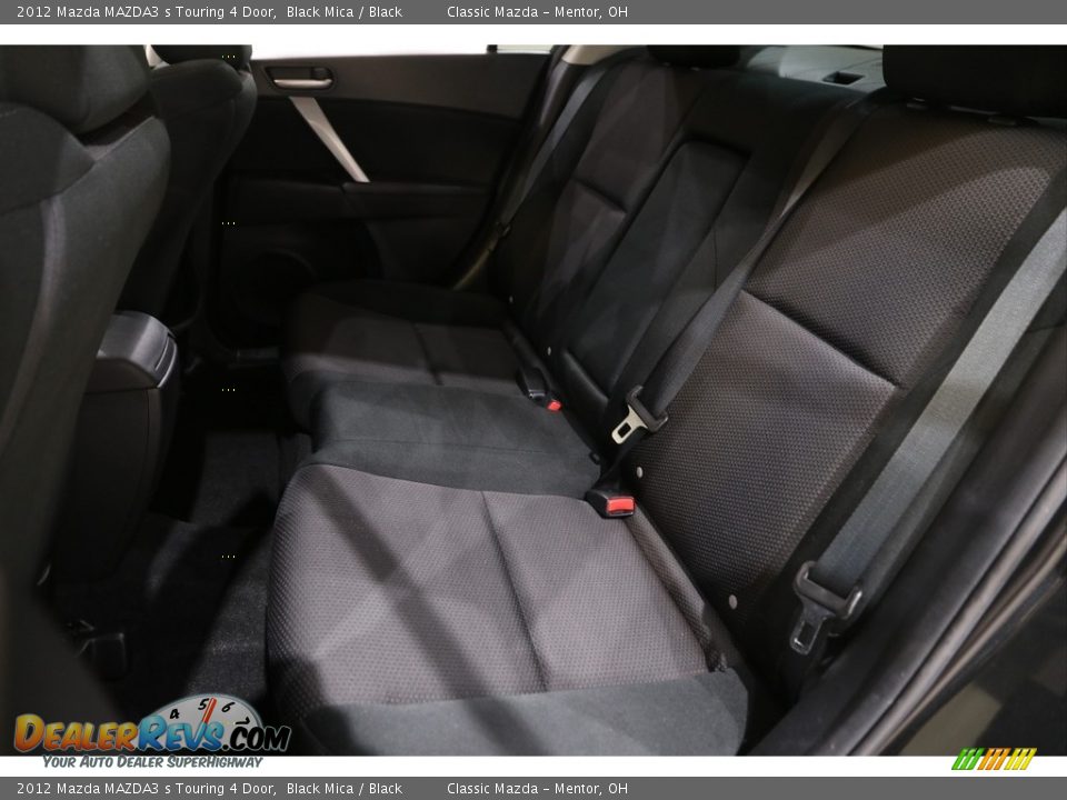 2012 Mazda MAZDA3 s Touring 4 Door Black Mica / Black Photo #17