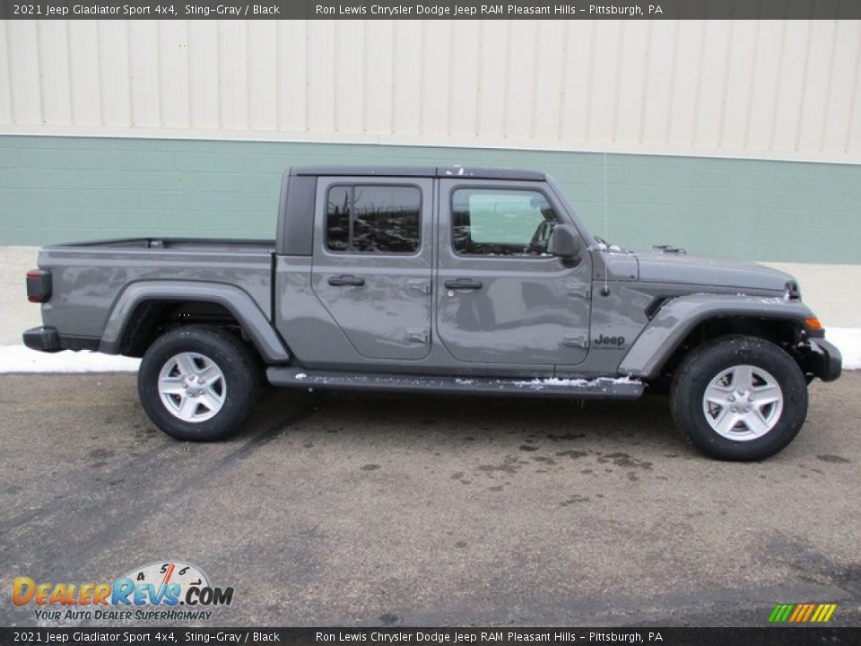 2021 Jeep Gladiator Sport 4x4 Sting-Gray / Black Photo #2