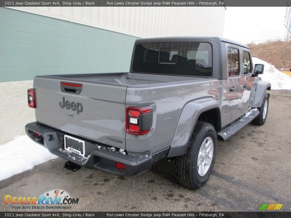 2021 Jeep Gladiator Sport 4x4 Sting-Gray / Black Photo #3