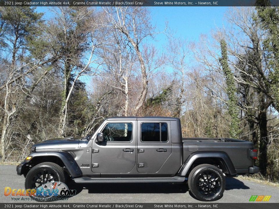 2021 Jeep Gladiator High Altitude 4x4 Granite Crystal Metallic / Black/Steel Gray Photo #1