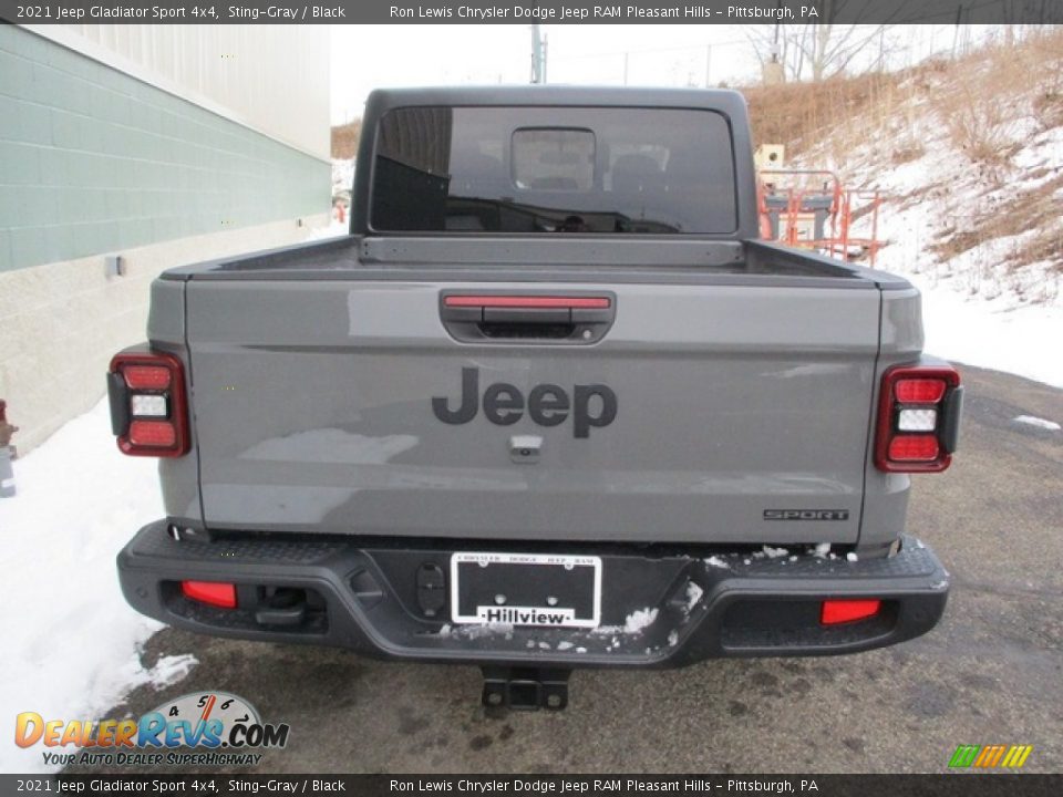 2021 Jeep Gladiator Sport 4x4 Sting-Gray / Black Photo #4