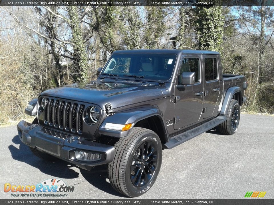 2021 Jeep Gladiator High Altitude 4x4 Granite Crystal Metallic / Black/Steel Gray Photo #2