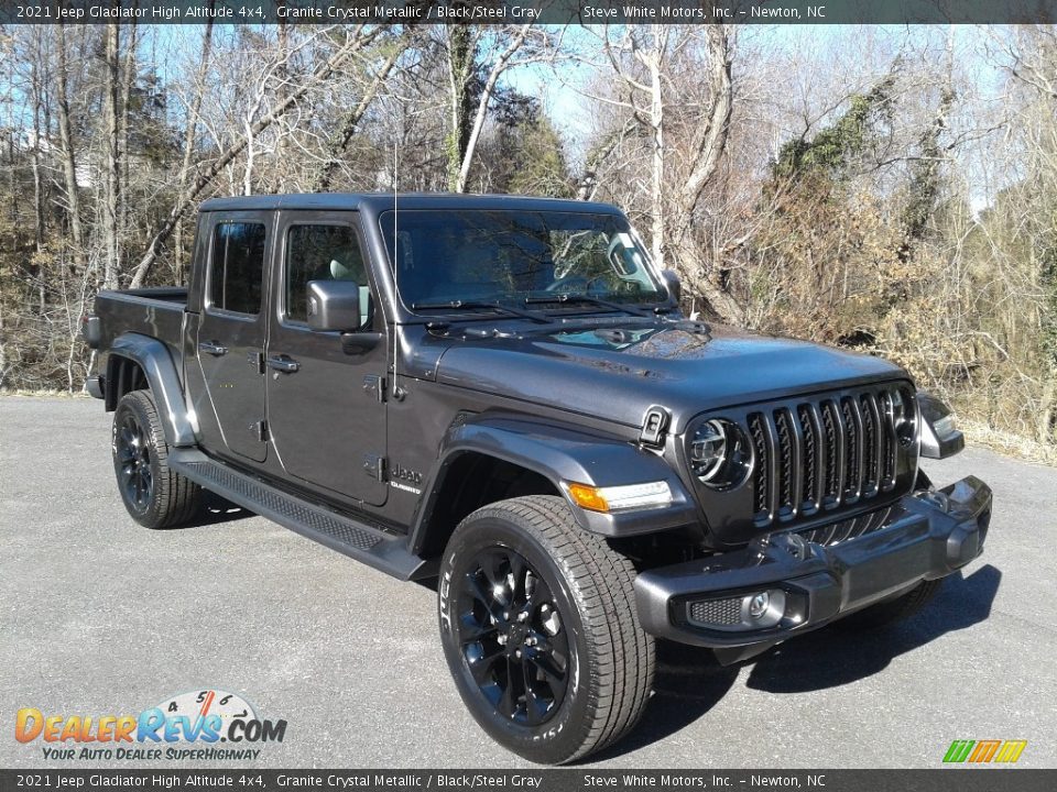 2021 Jeep Gladiator High Altitude 4x4 Granite Crystal Metallic / Black/Steel Gray Photo #4