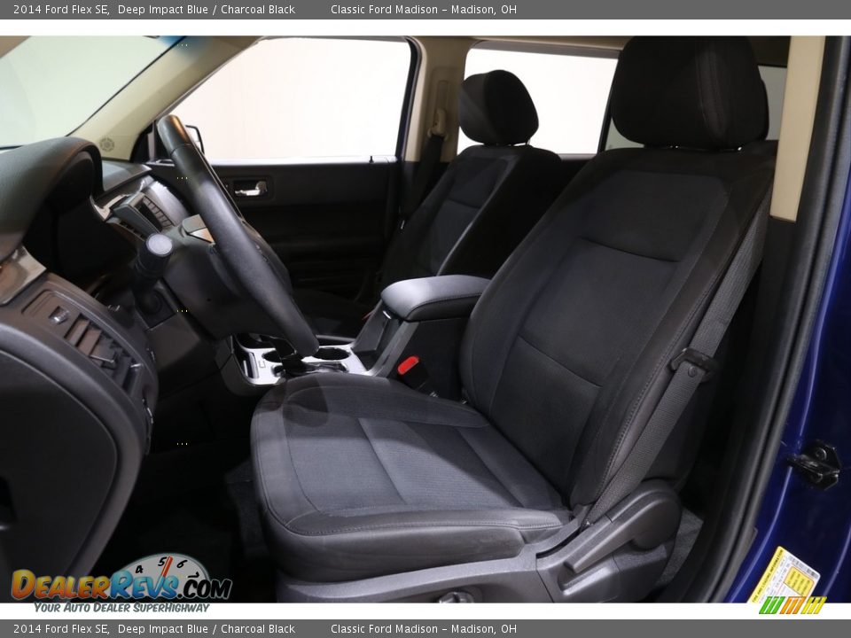 2014 Ford Flex SE Deep Impact Blue / Charcoal Black Photo #5