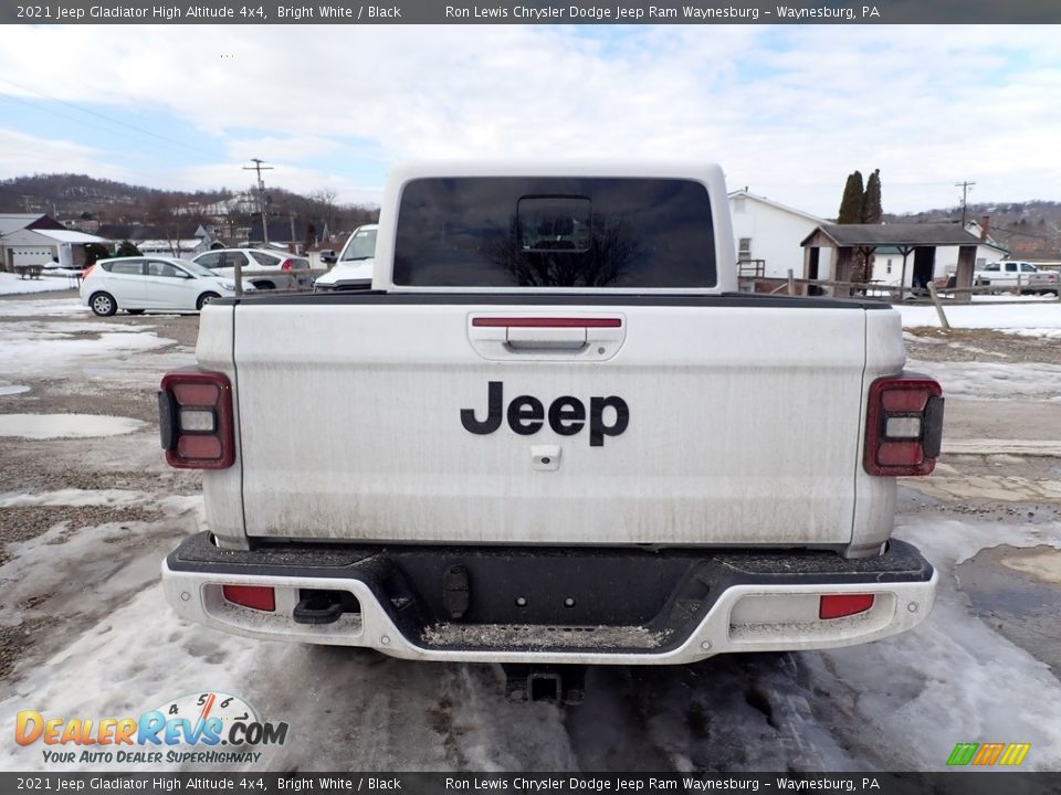 2021 Jeep Gladiator High Altitude 4x4 Bright White / Black Photo #4