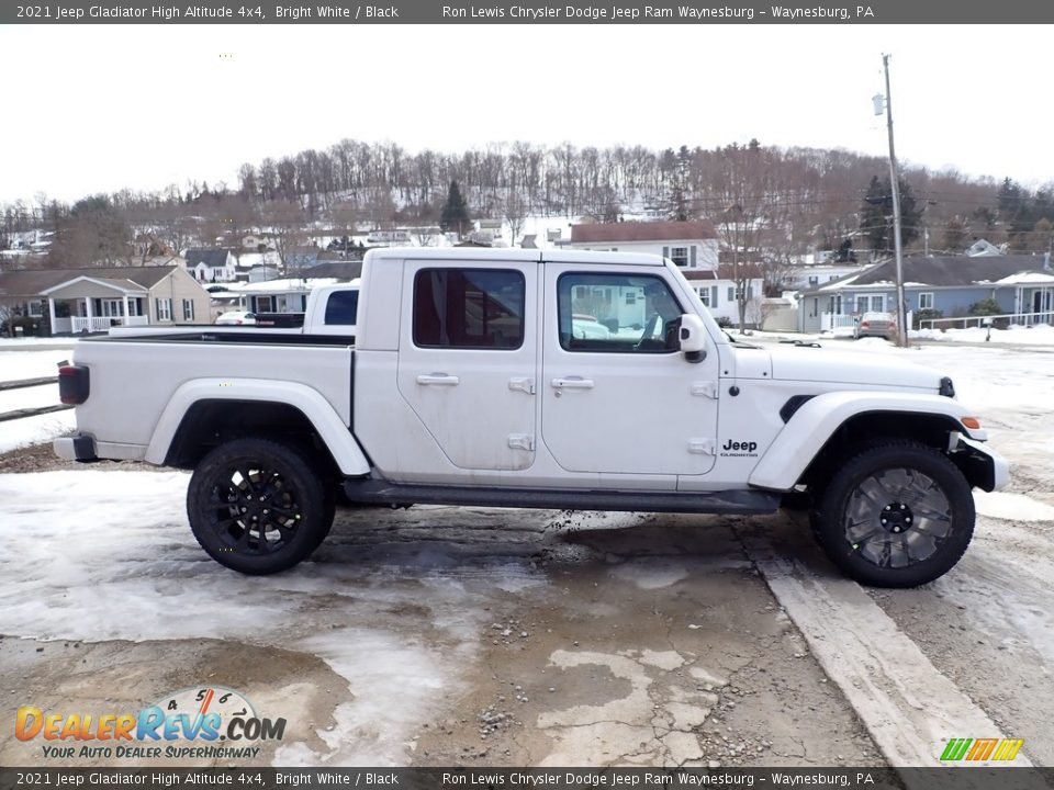 2021 Jeep Gladiator High Altitude 4x4 Bright White / Black Photo #6