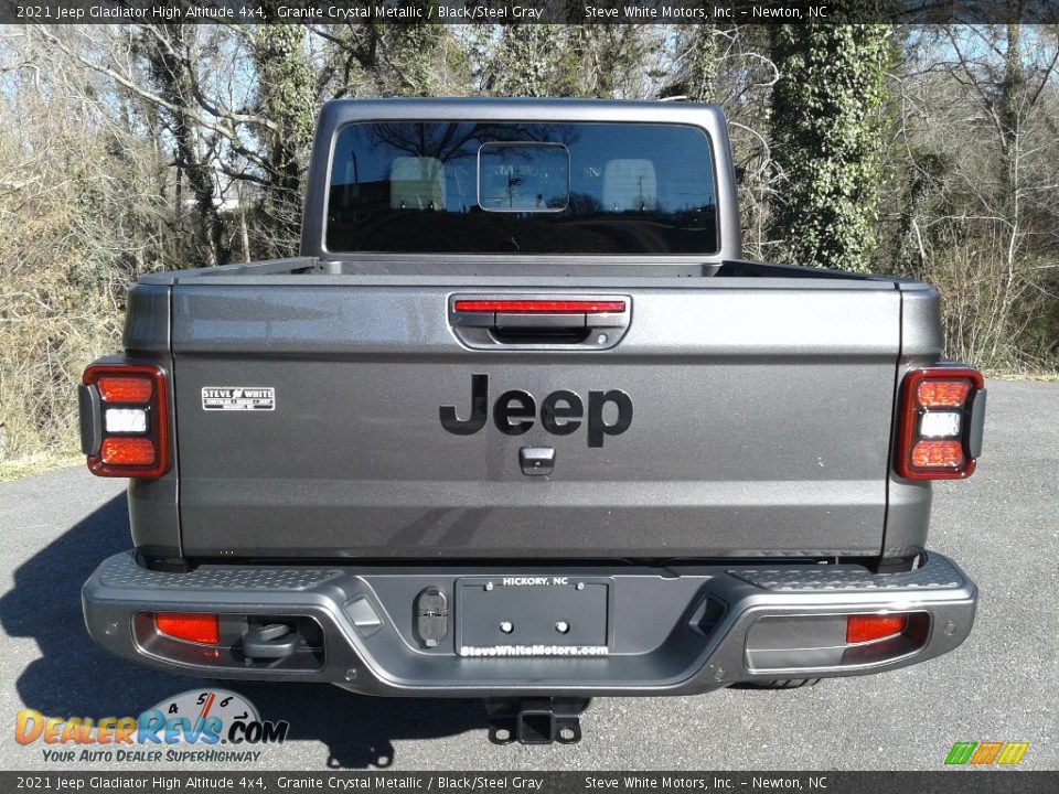 2021 Jeep Gladiator High Altitude 4x4 Granite Crystal Metallic / Black/Steel Gray Photo #7