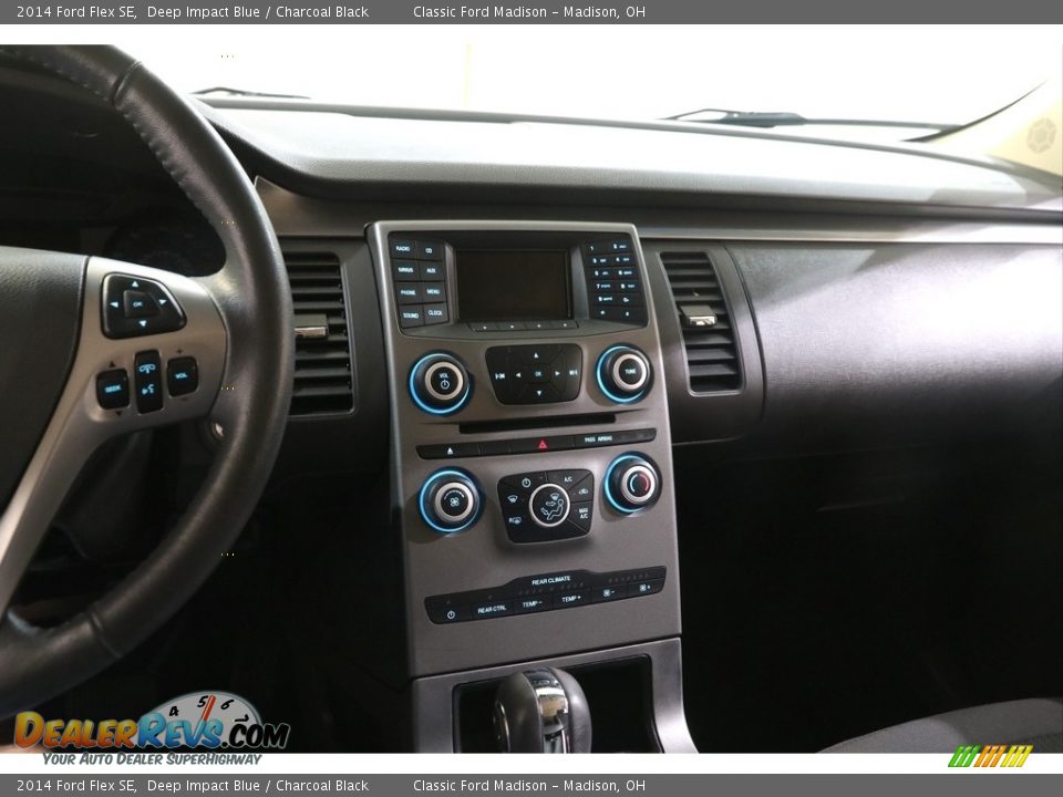 2014 Ford Flex SE Deep Impact Blue / Charcoal Black Photo #9