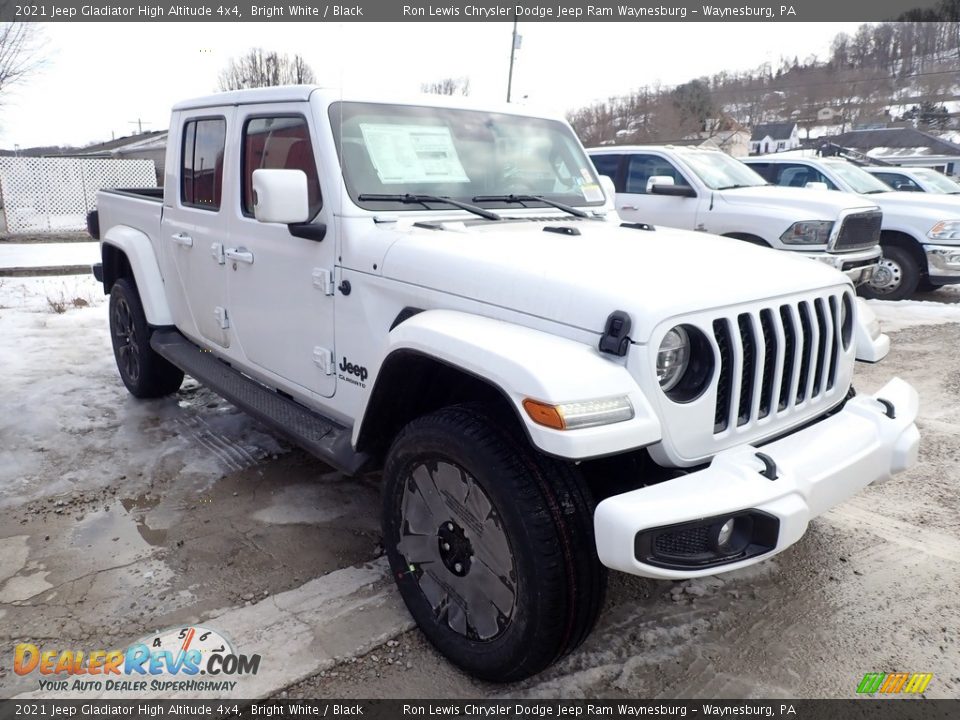 2021 Jeep Gladiator High Altitude 4x4 Bright White / Black Photo #7