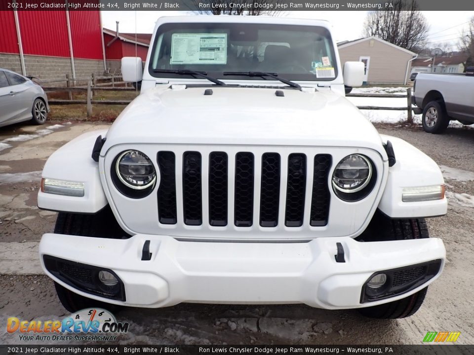 2021 Jeep Gladiator High Altitude 4x4 Bright White / Black Photo #8