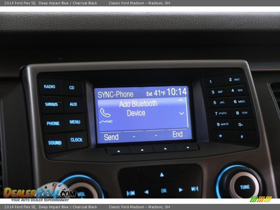 2014 Ford Flex SE Deep Impact Blue / Charcoal Black Photo #11