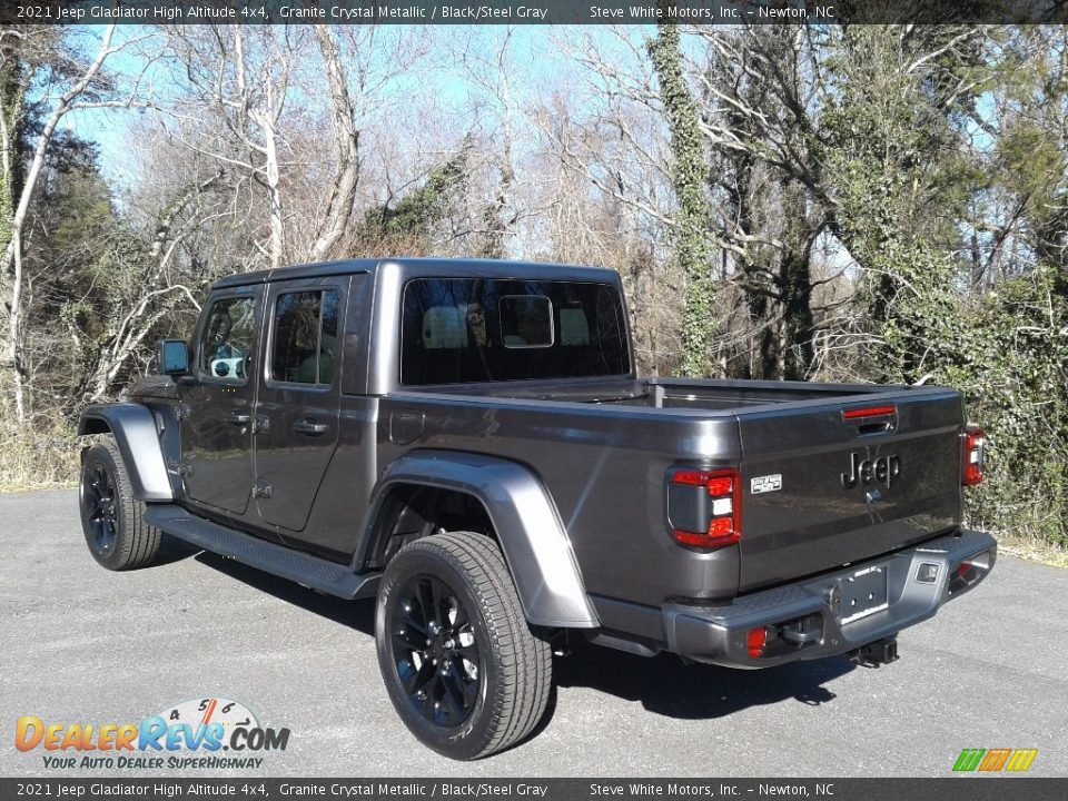 2021 Jeep Gladiator High Altitude 4x4 Granite Crystal Metallic / Black/Steel Gray Photo #9