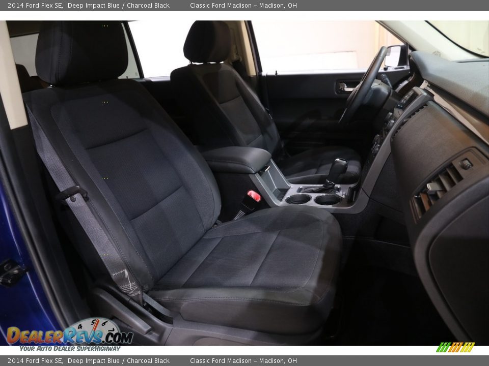 2014 Ford Flex SE Deep Impact Blue / Charcoal Black Photo #13