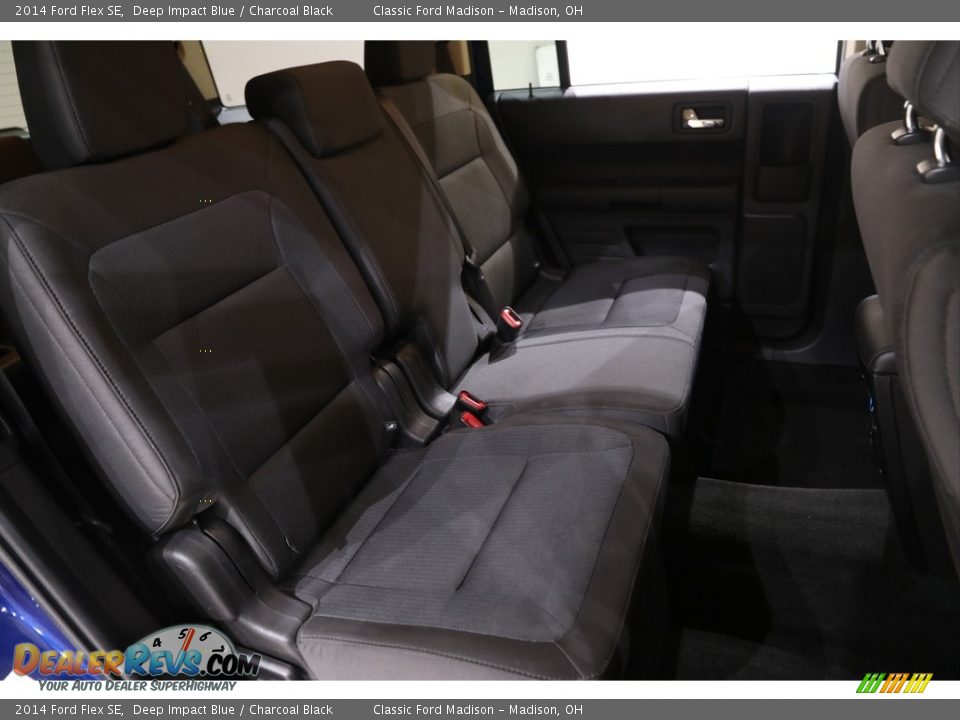 2014 Ford Flex SE Deep Impact Blue / Charcoal Black Photo #14