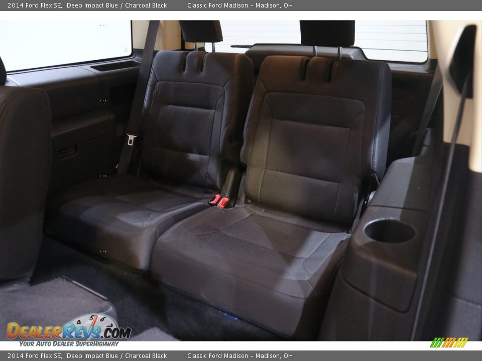 2014 Ford Flex SE Deep Impact Blue / Charcoal Black Photo #16