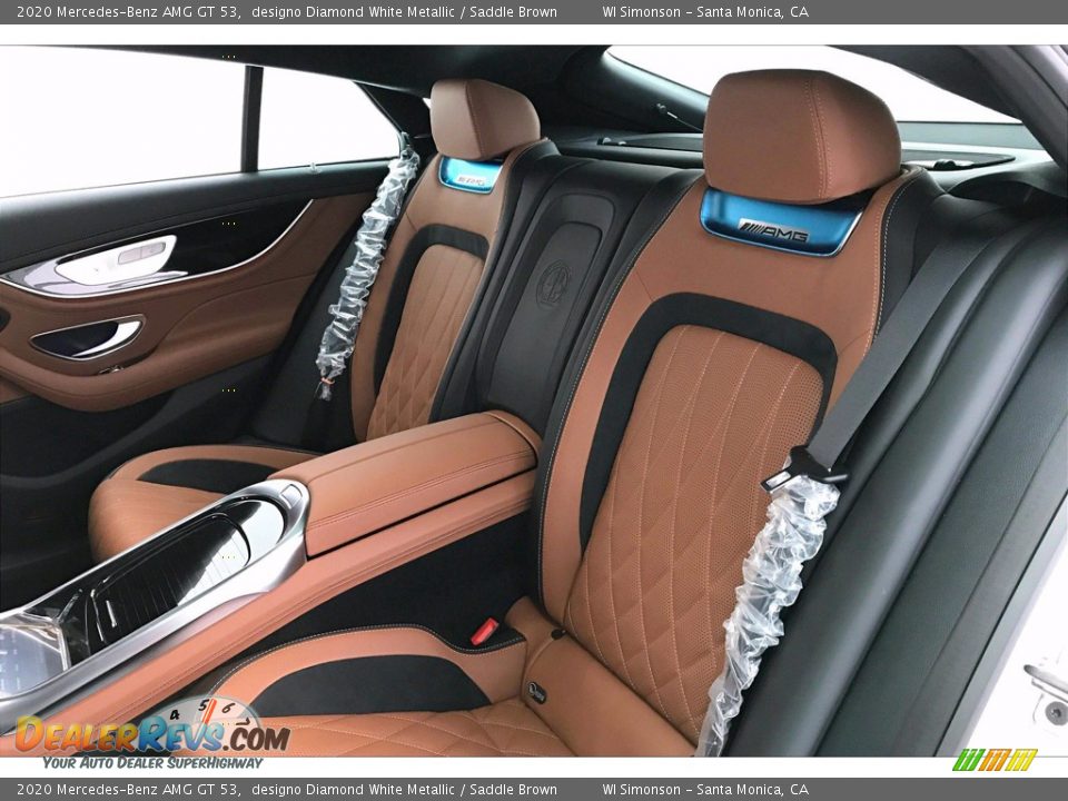 Rear Seat of 2020 Mercedes-Benz AMG GT 53 Photo #15