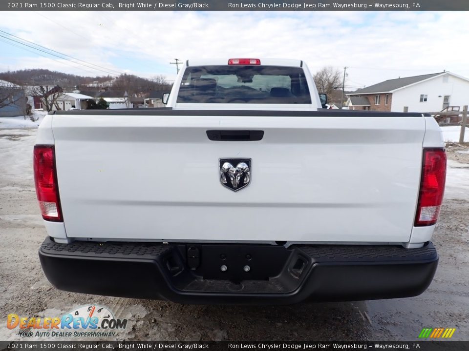 2021 Ram 1500 Classic Regular Cab Bright White / Diesel Gray/Black Photo #5