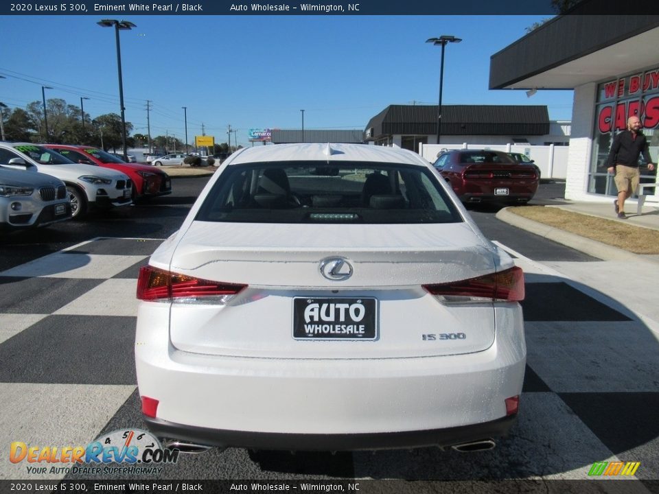 2020 Lexus IS 300 Eminent White Pearl / Black Photo #4