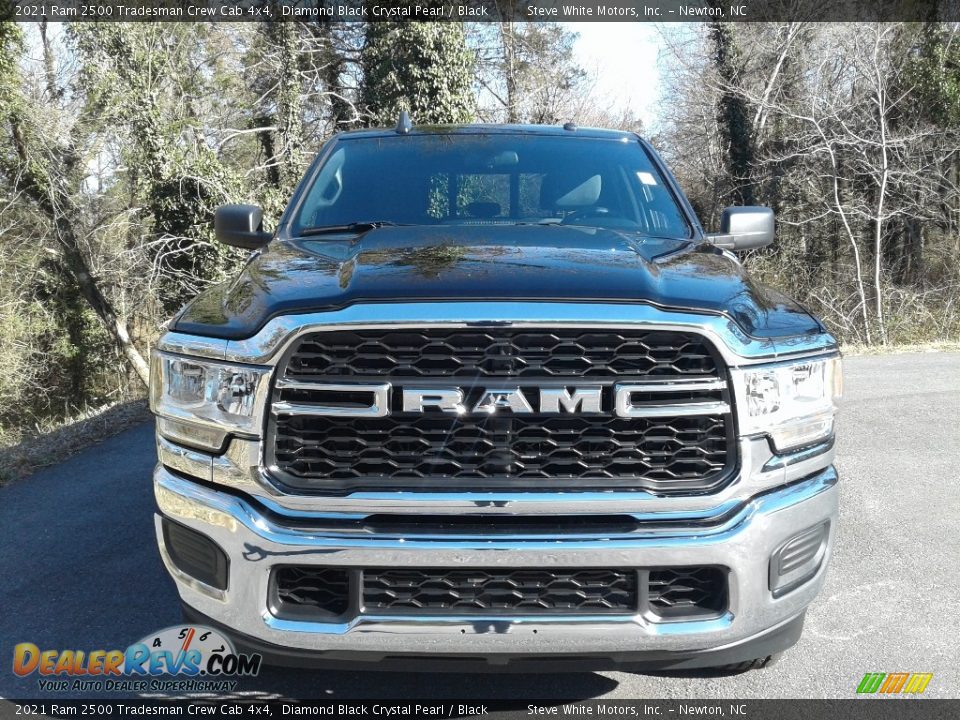 2021 Ram 2500 Tradesman Crew Cab 4x4 Diamond Black Crystal Pearl / Black Photo #3