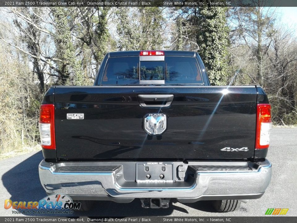 2021 Ram 2500 Tradesman Crew Cab 4x4 Diamond Black Crystal Pearl / Black Photo #7