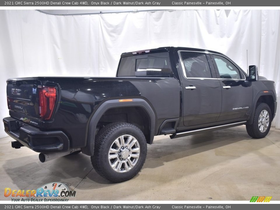 2021 GMC Sierra 2500HD Denali Crew Cab 4WD Onyx Black / Dark Walnut/Dark Ash Gray Photo #2