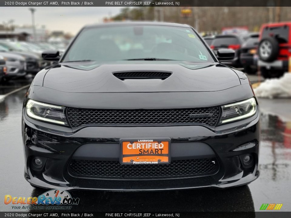 2020 Dodge Charger GT AWD Pitch Black / Black Photo #19