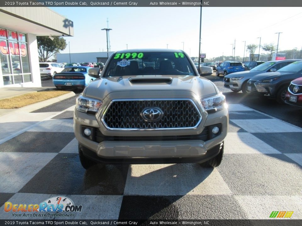 2019 Toyota Tacoma TRD Sport Double Cab Quicksand / Cement Gray Photo #2