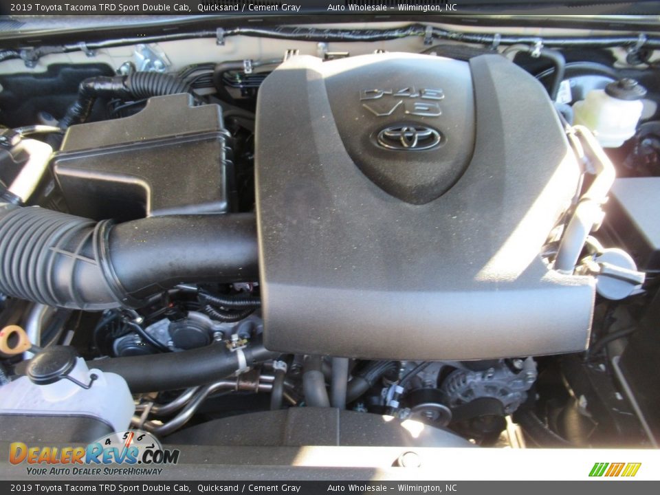 2019 Toyota Tacoma TRD Sport Double Cab Quicksand / Cement Gray Photo #6