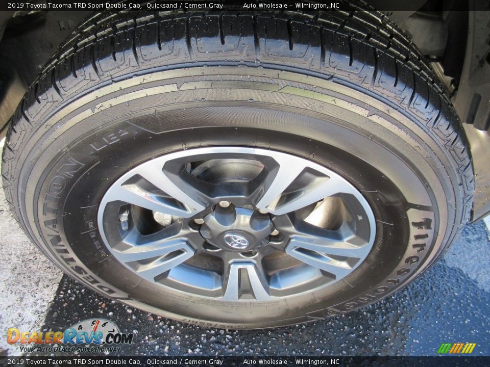 2019 Toyota Tacoma TRD Sport Double Cab Quicksand / Cement Gray Photo #7