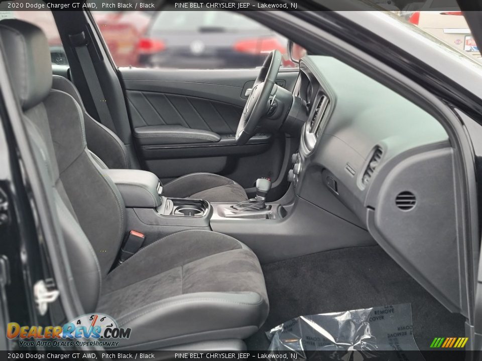 2020 Dodge Charger GT AWD Pitch Black / Black Photo #29