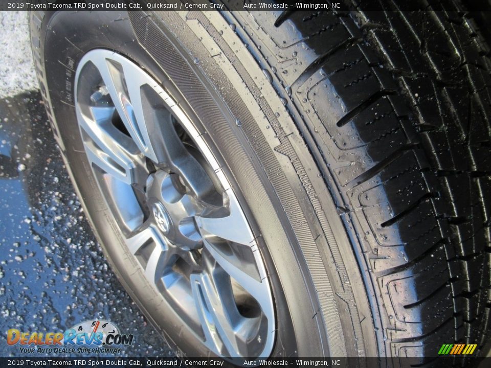2019 Toyota Tacoma TRD Sport Double Cab Quicksand / Cement Gray Photo #8