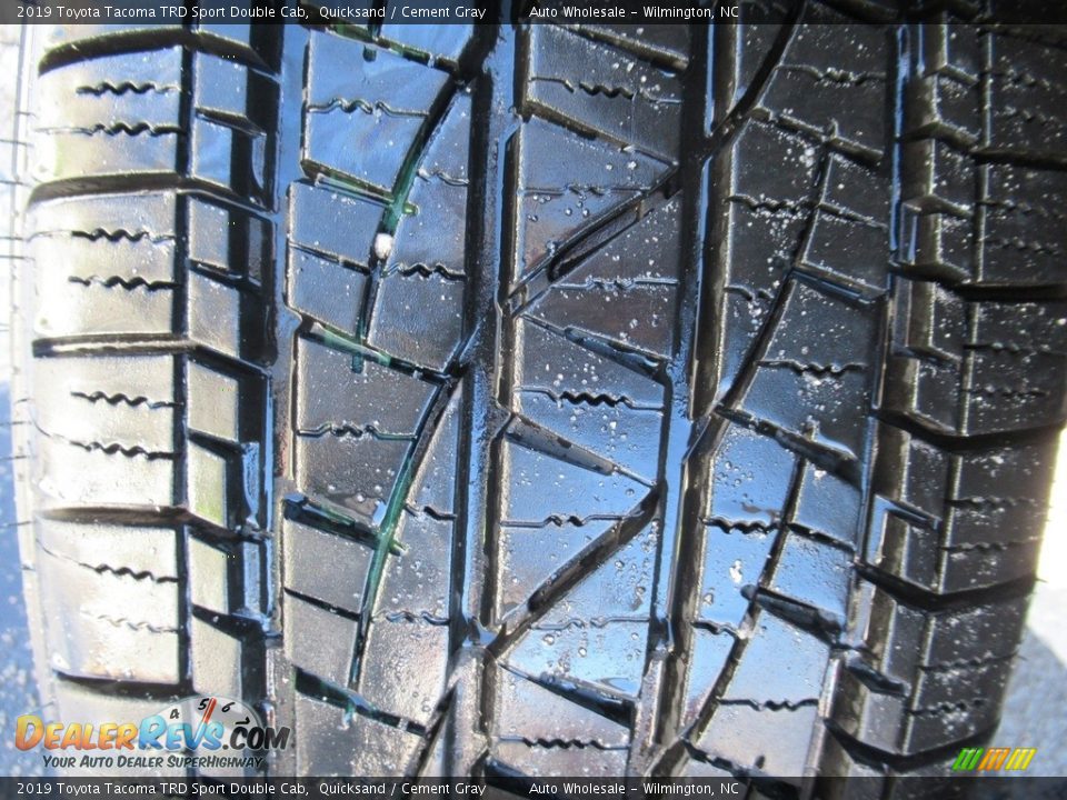2019 Toyota Tacoma TRD Sport Double Cab Quicksand / Cement Gray Photo #10