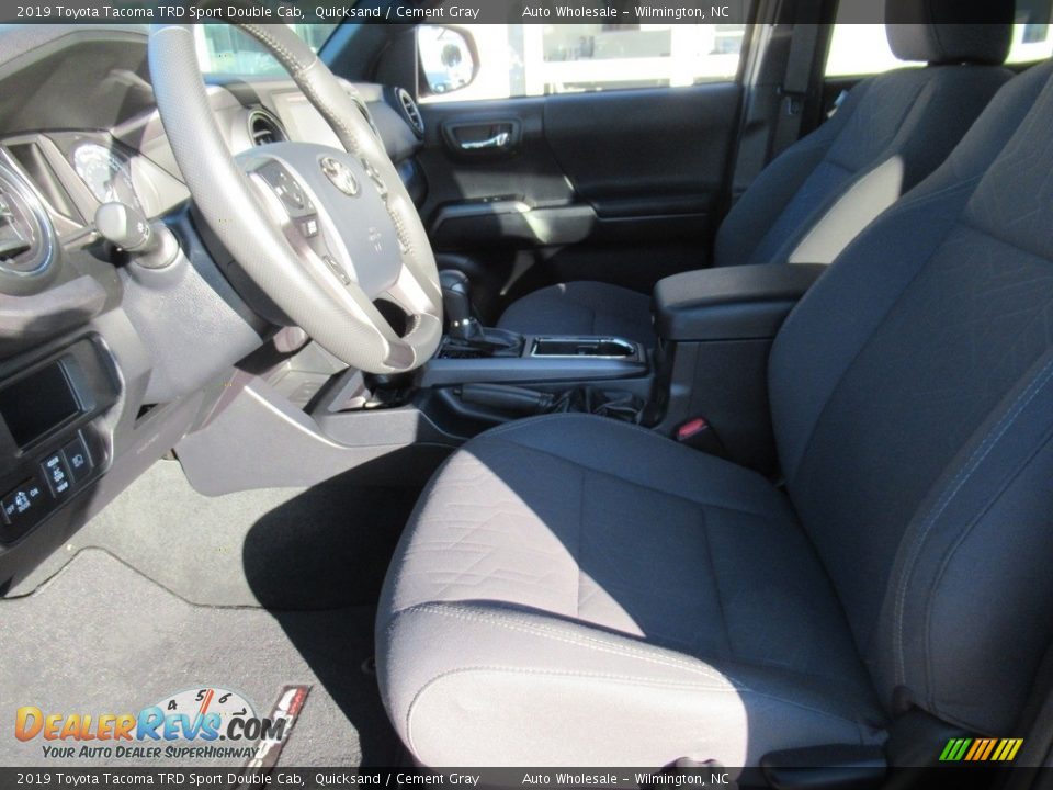 2019 Toyota Tacoma TRD Sport Double Cab Quicksand / Cement Gray Photo #11