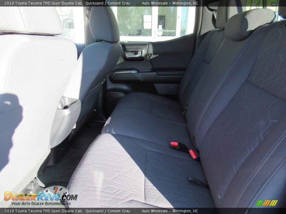 2019 Toyota Tacoma TRD Sport Double Cab Quicksand / Cement Gray Photo #12