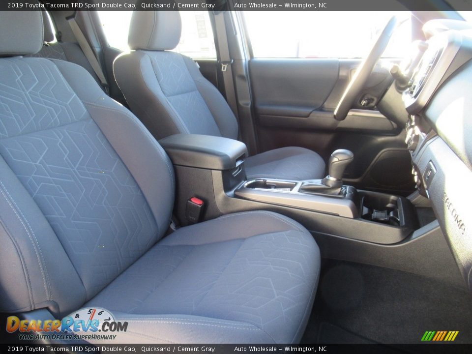 2019 Toyota Tacoma TRD Sport Double Cab Quicksand / Cement Gray Photo #13