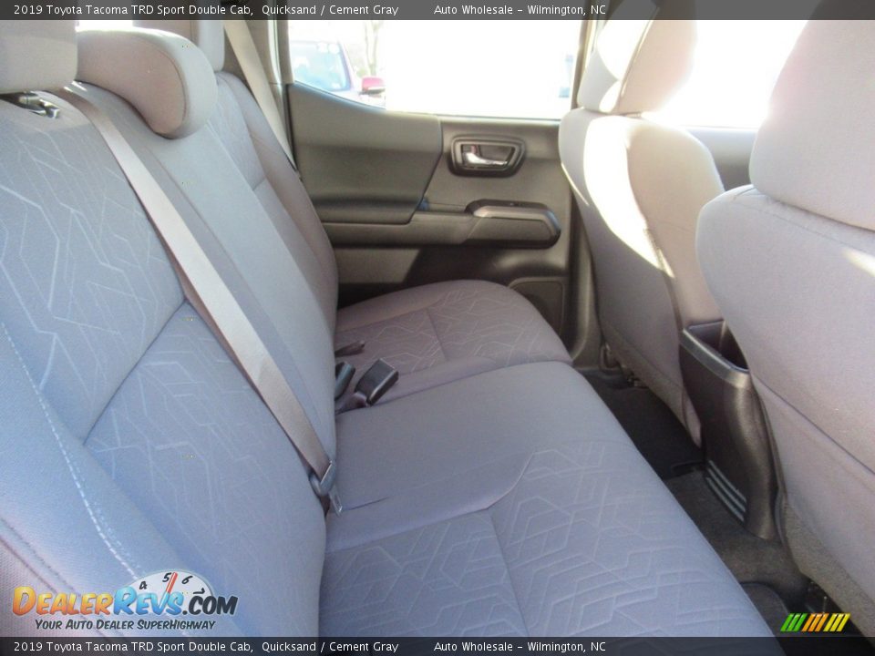 2019 Toyota Tacoma TRD Sport Double Cab Quicksand / Cement Gray Photo #14