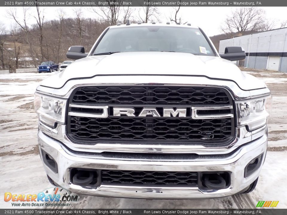 2021 Ram 4500 Tradesman Crew Cab 4x4 Chassis Bright White / Black Photo #9