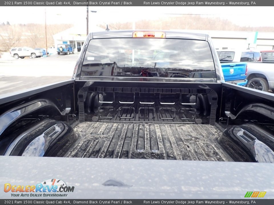 2021 Ram 1500 Classic Quad Cab 4x4 Diamond Black Crystal Pearl / Black Photo #5