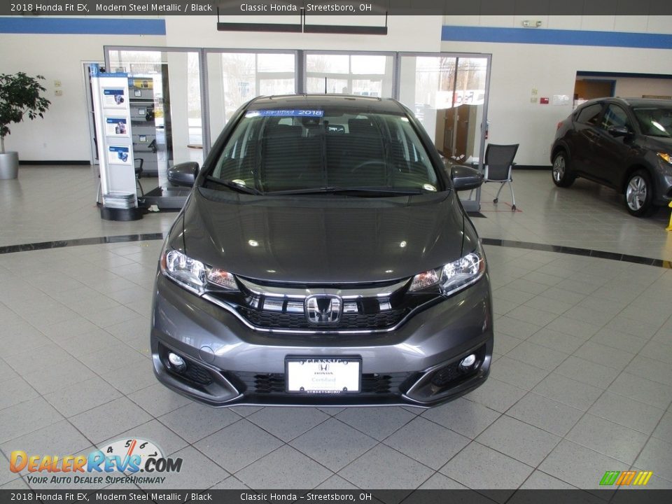 2018 Honda Fit EX Modern Steel Metallic / Black Photo #2