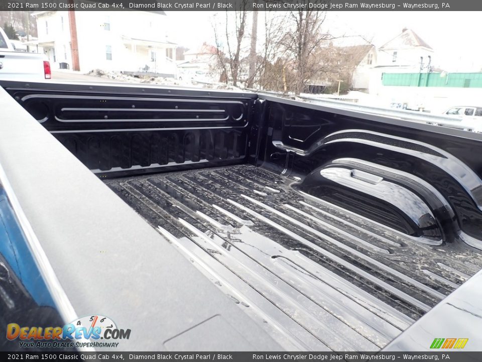 2021 Ram 1500 Classic Quad Cab 4x4 Diamond Black Crystal Pearl / Black Photo #13