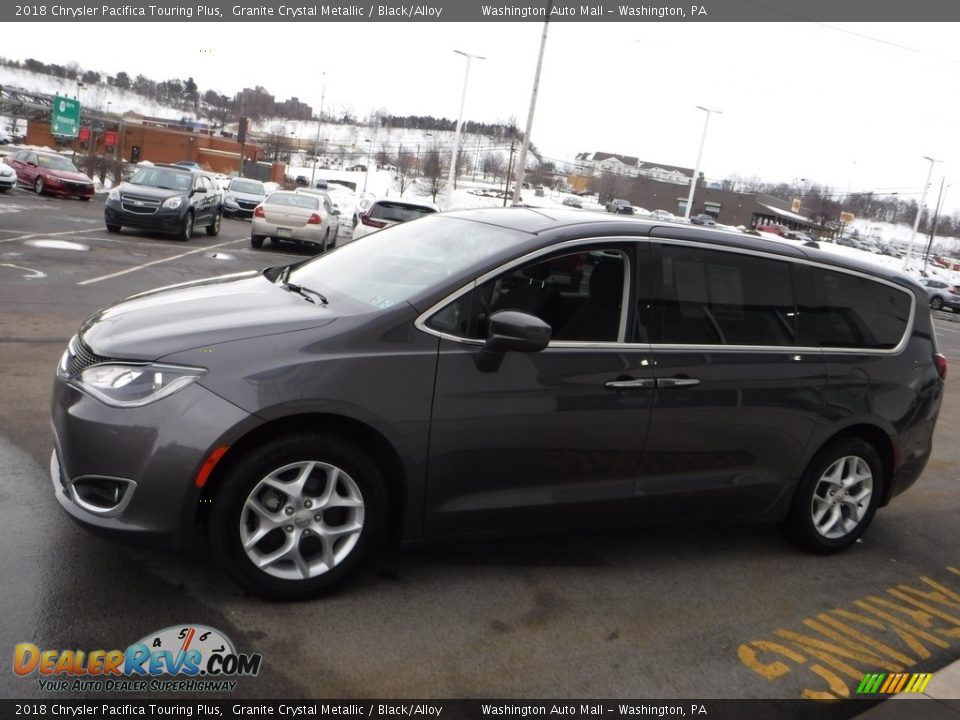 2018 Chrysler Pacifica Touring Plus Granite Crystal Metallic / Black/Alloy Photo #6